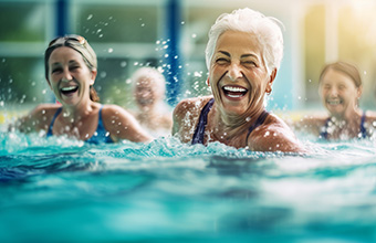 Kurse wie Aqua-Gymnastik im Schenkenseebad Schwäbisch Hall